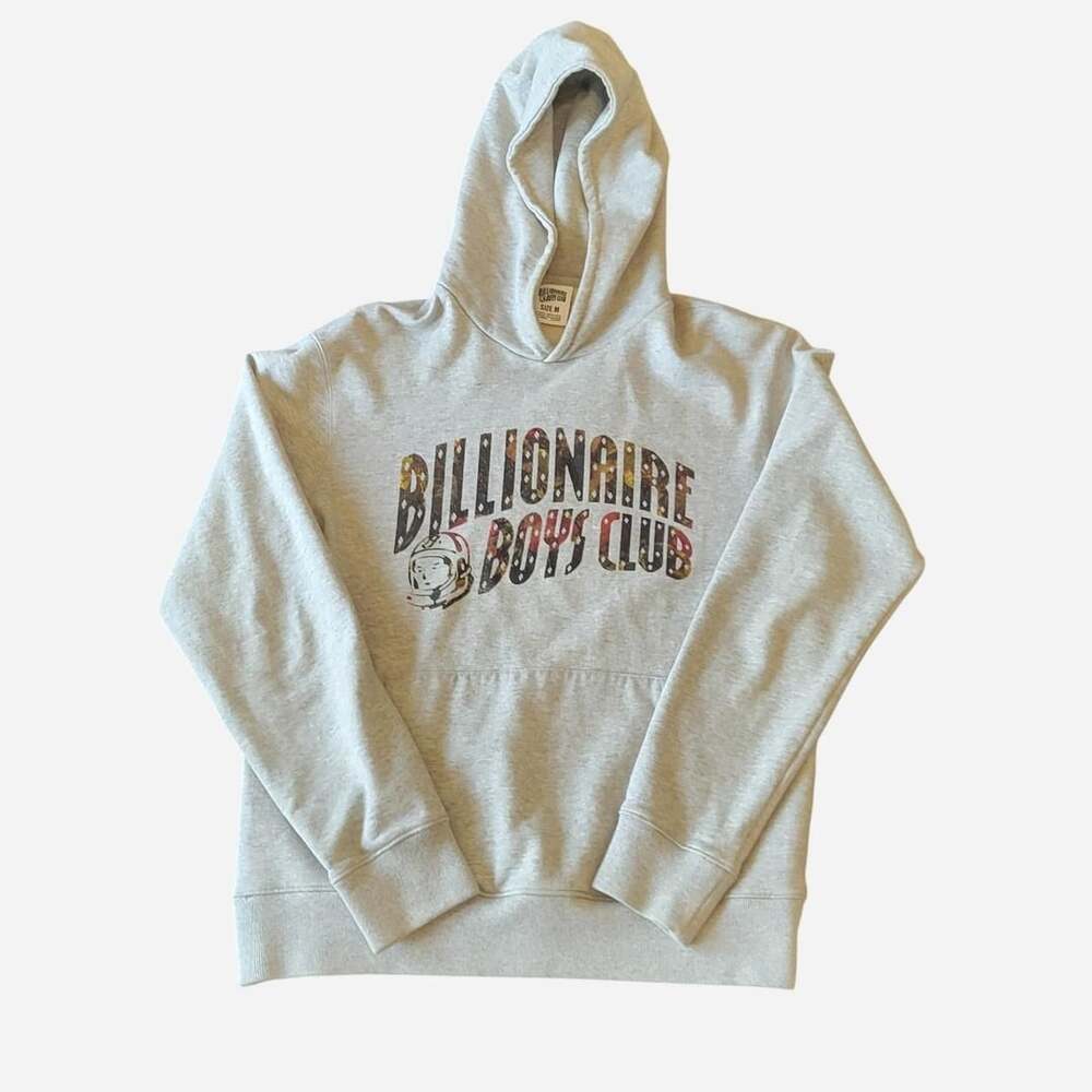 Billionaire Boys Club Graphic Hoodie Gray Medium